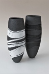 Two Standing Forms, H.44.5cm, 45.5cm