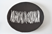 Fenced Plate, Diam. 46cm
