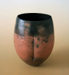 Vessel with groove, H.30cm